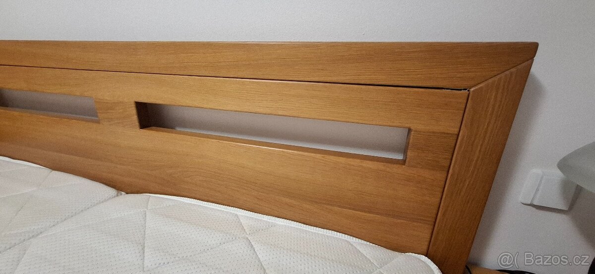 Manželská postel 180x200 masiv - 5