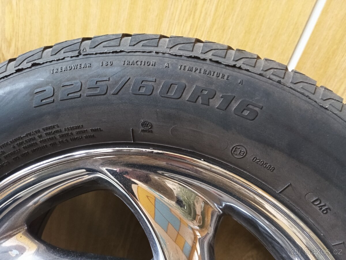 ALU kola chromová 16 - 5