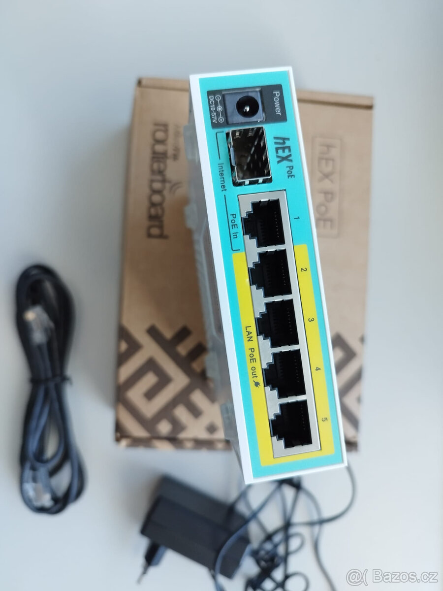 MikroTik RB960PGS hEX PoE, TOP STAV - 5