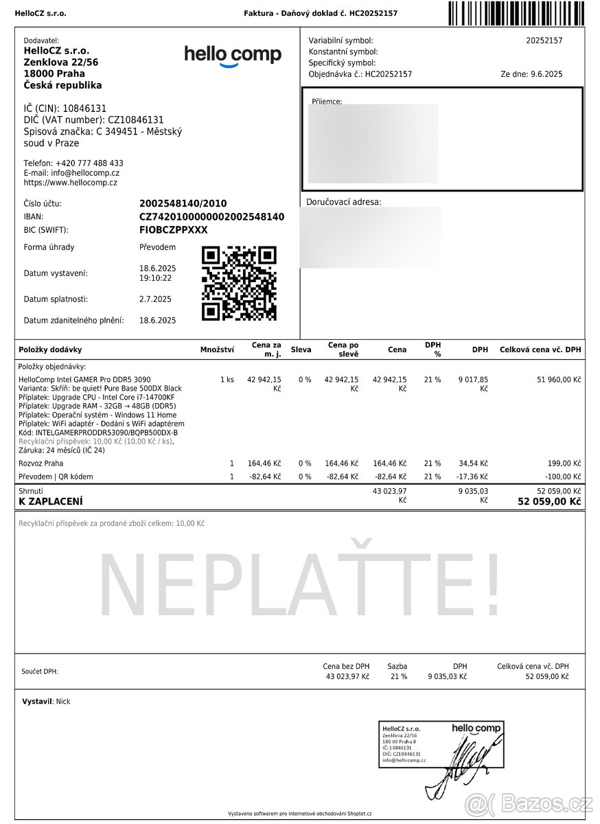 Herní PC se zárukou 19 měsíců - 5