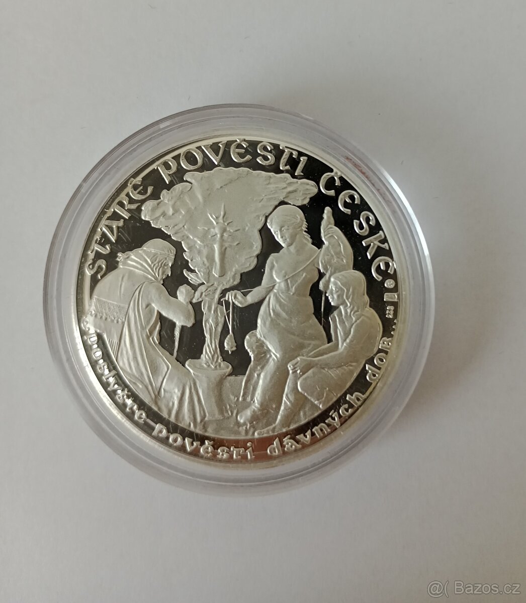 Stříbrná medaile - Staré pověsti české různé druhy - 5