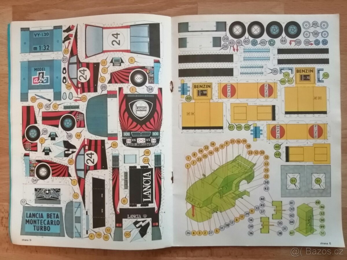 ABC DÉČKO, Speciál - Vystřihovací modely automobilů - 5