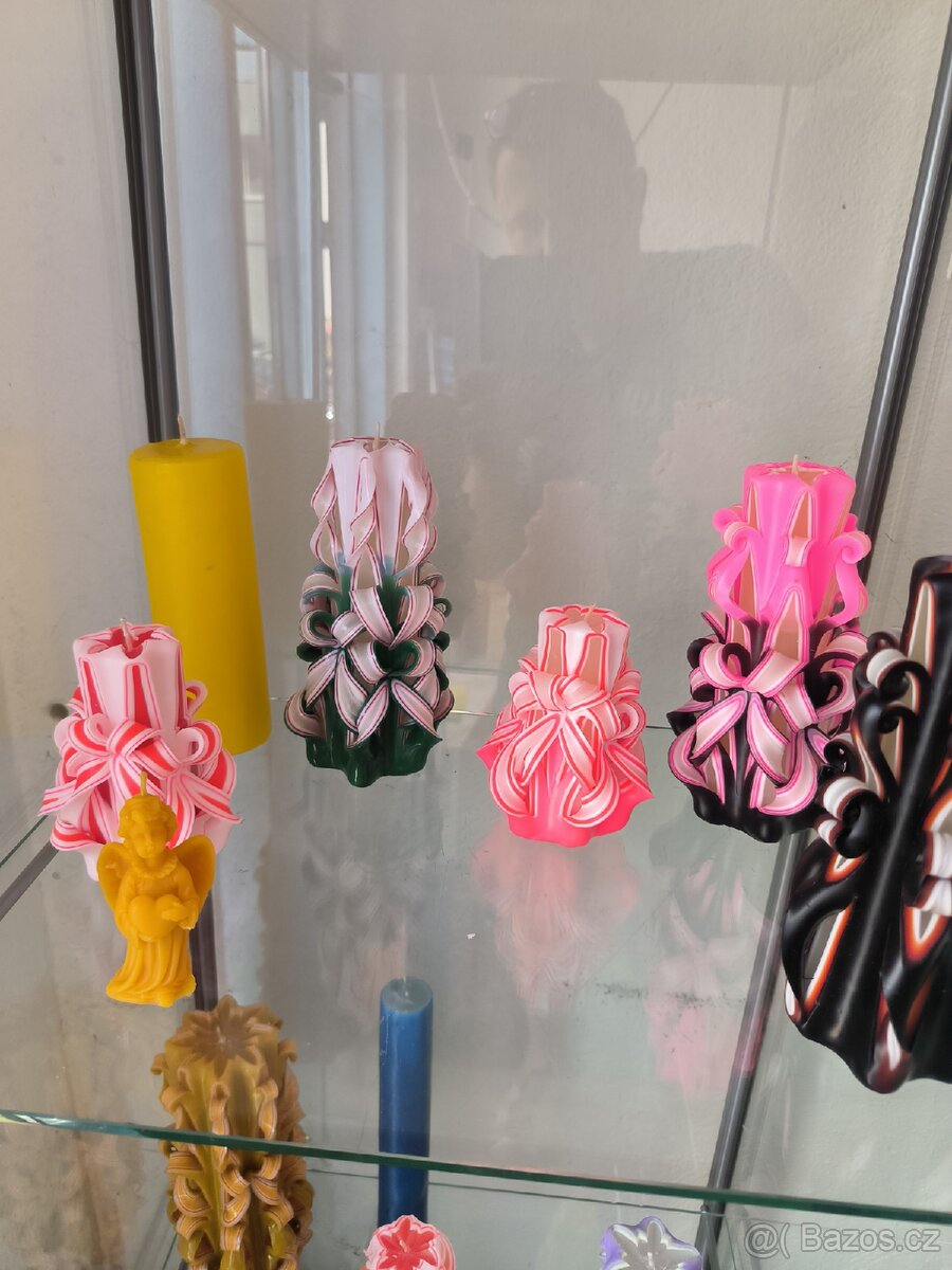 Vánoční Svíčky ruční práce - 5