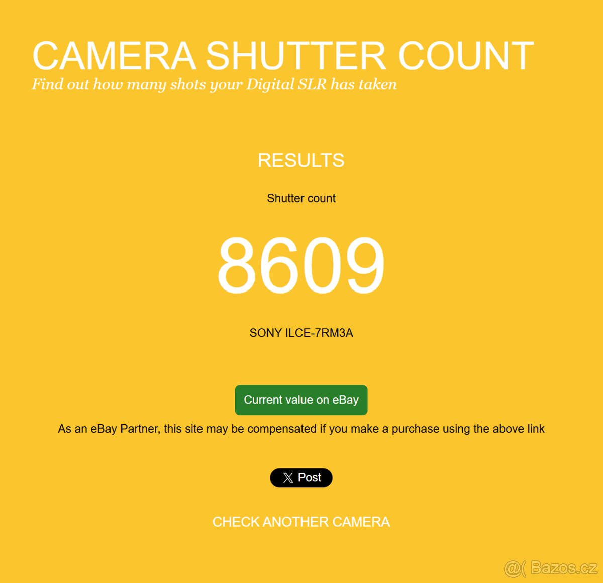 Sony Alpha 7RIIIA ILCE-7RM3A 9k - 5