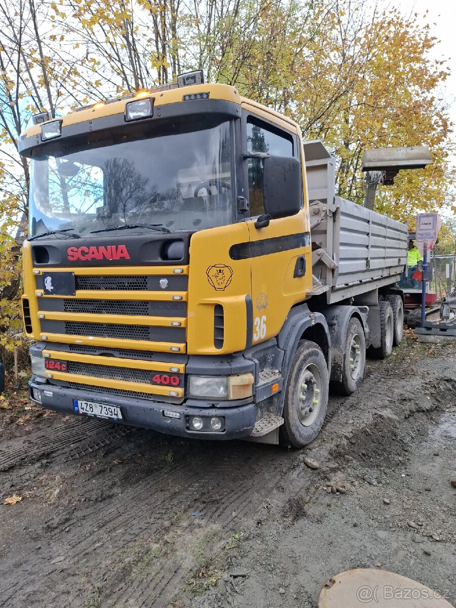 Scani 8x4, sklápěč. R124c - 5