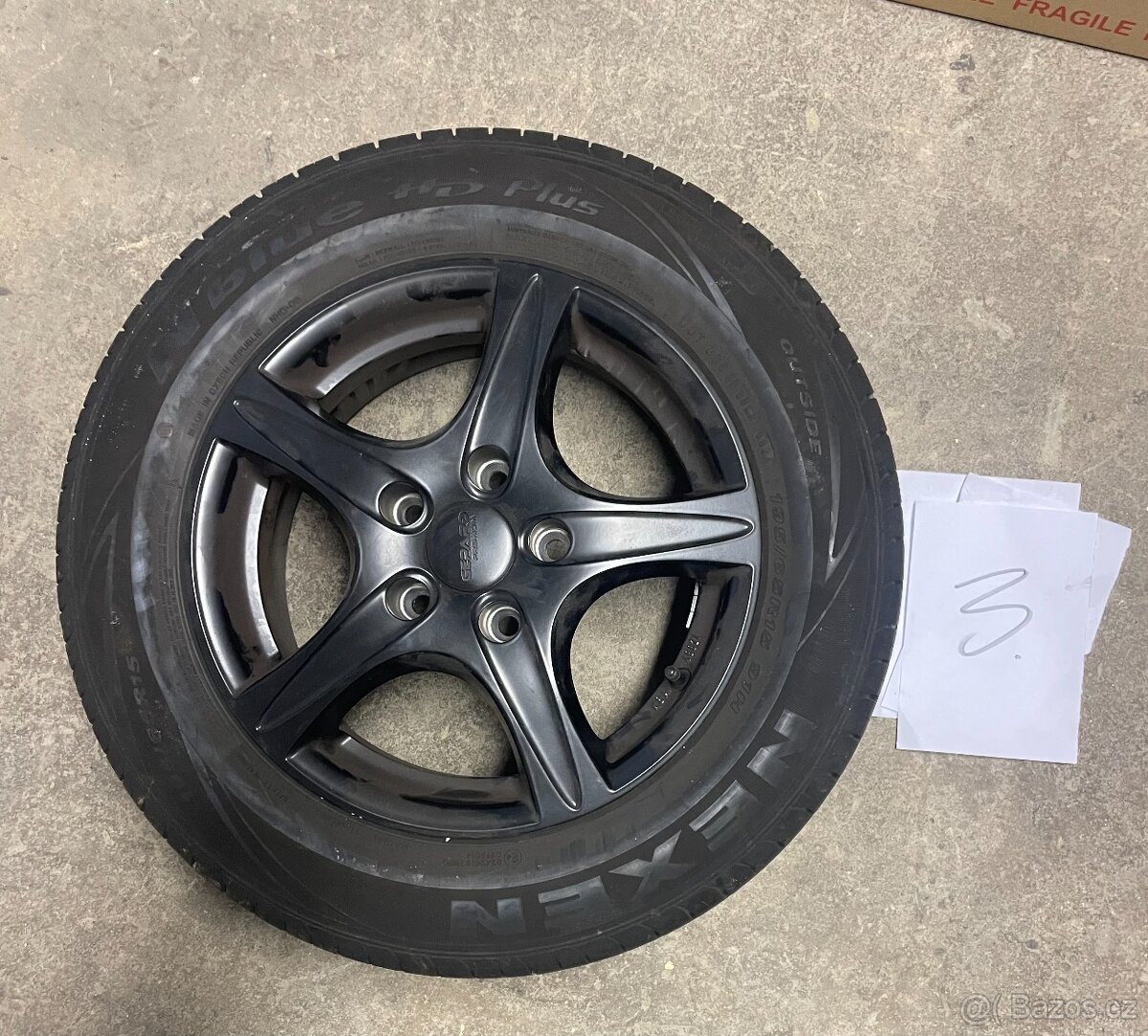 Alu disky + pneu 195/65/R15 - 5