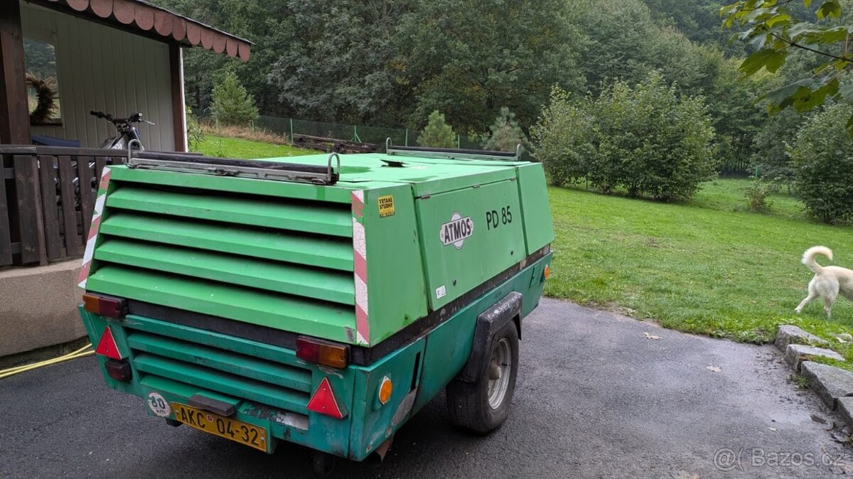 Kompresor ATMOS PD 85 dobrý stav - 5