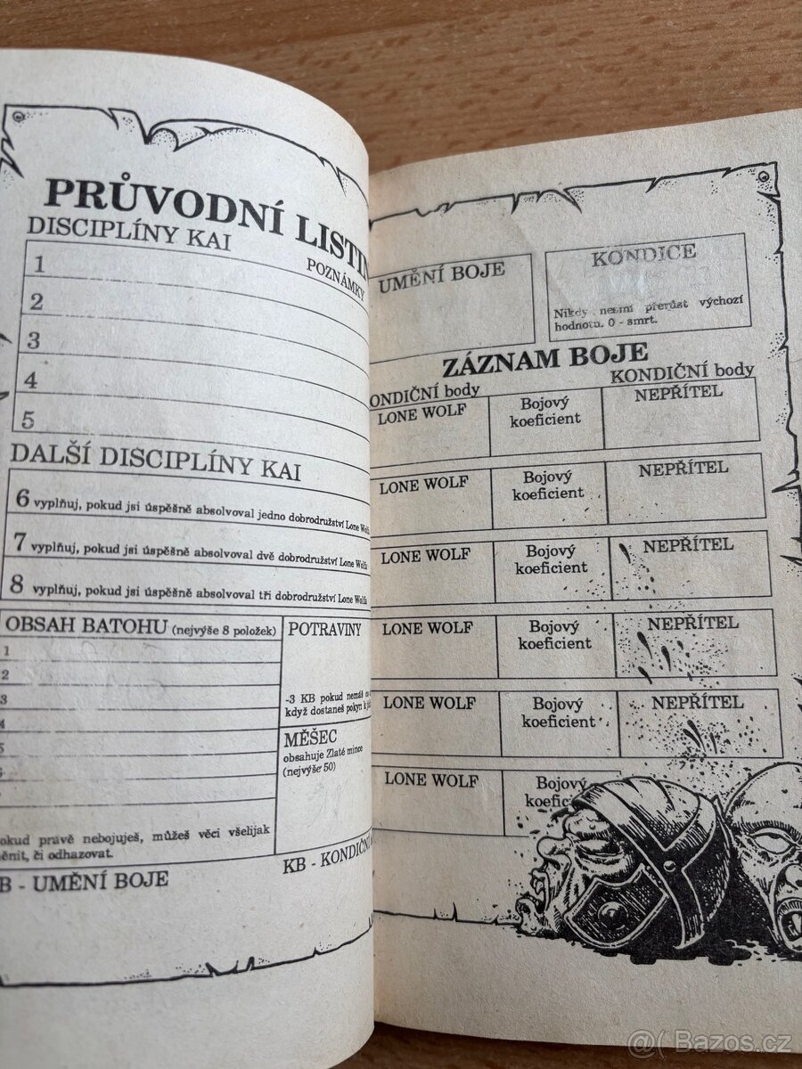 Rokle Zkázy - Gamebook Joe Dever - 5