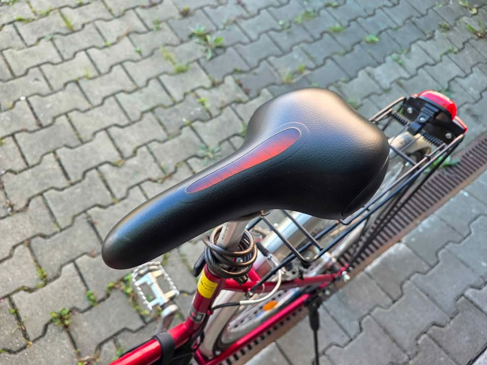 Dámské kolo Fort - červené - 5