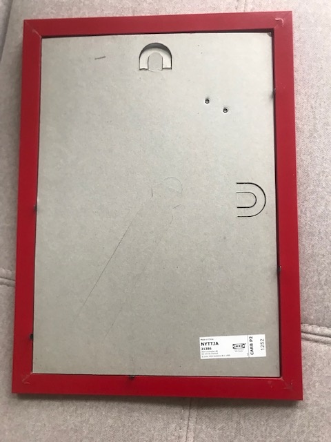 Prodám sadu 5 rámečků Ikea zn. Nyttja 21x30cm - 5