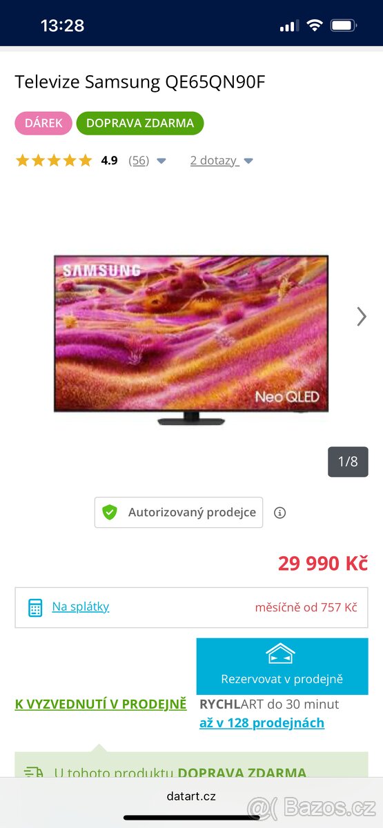Nová televize 📺 Samsung QE65QN90F - 5
