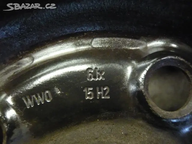 Škoda Disky 15", 5x112x57, ocelové disky 15". - - - 5