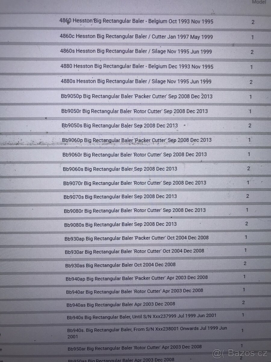 Plastové dno/výstelka předlisovací komory - 5