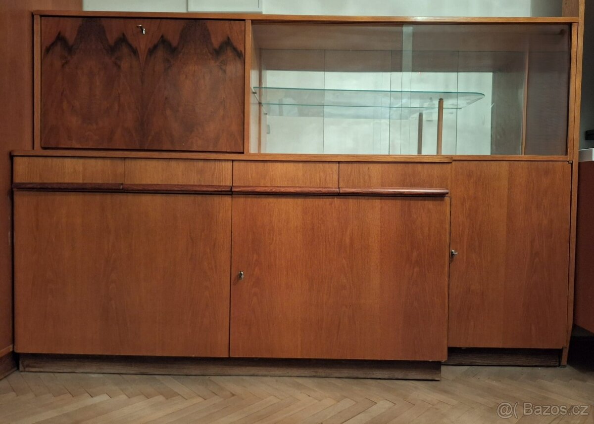 RETRO Sekretář a skříň - 5