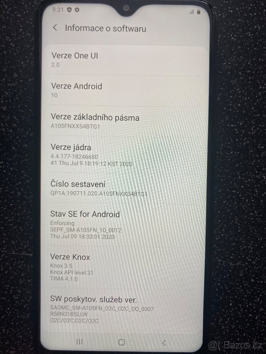 Samsung galaxy A10 - 5