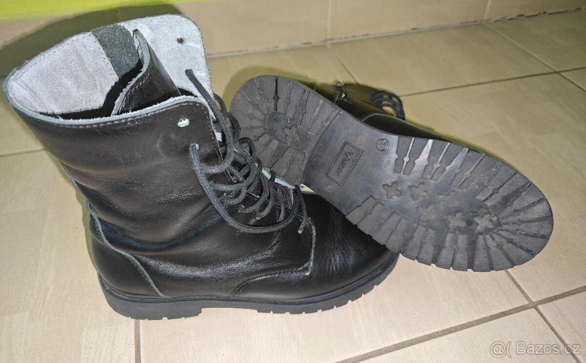 Dámské kožené boty Vasky - 5