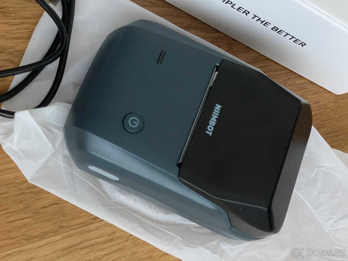 Tiskárna štítků Niimbot B1 + 5 druhů šítků - 5