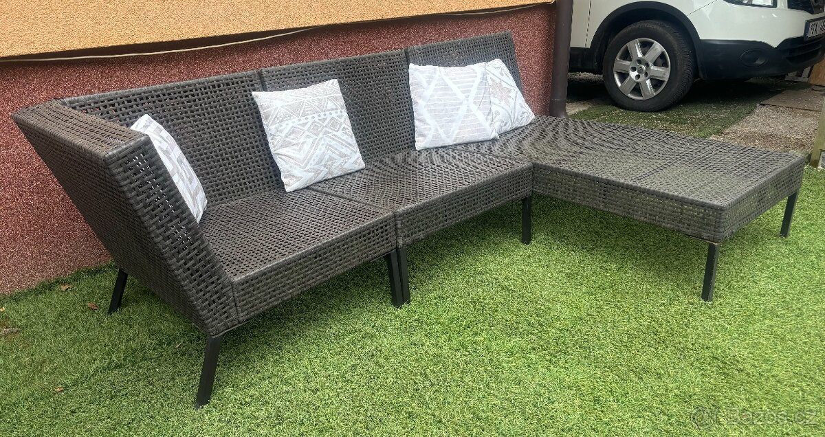 Ratanový zahradní set - 5