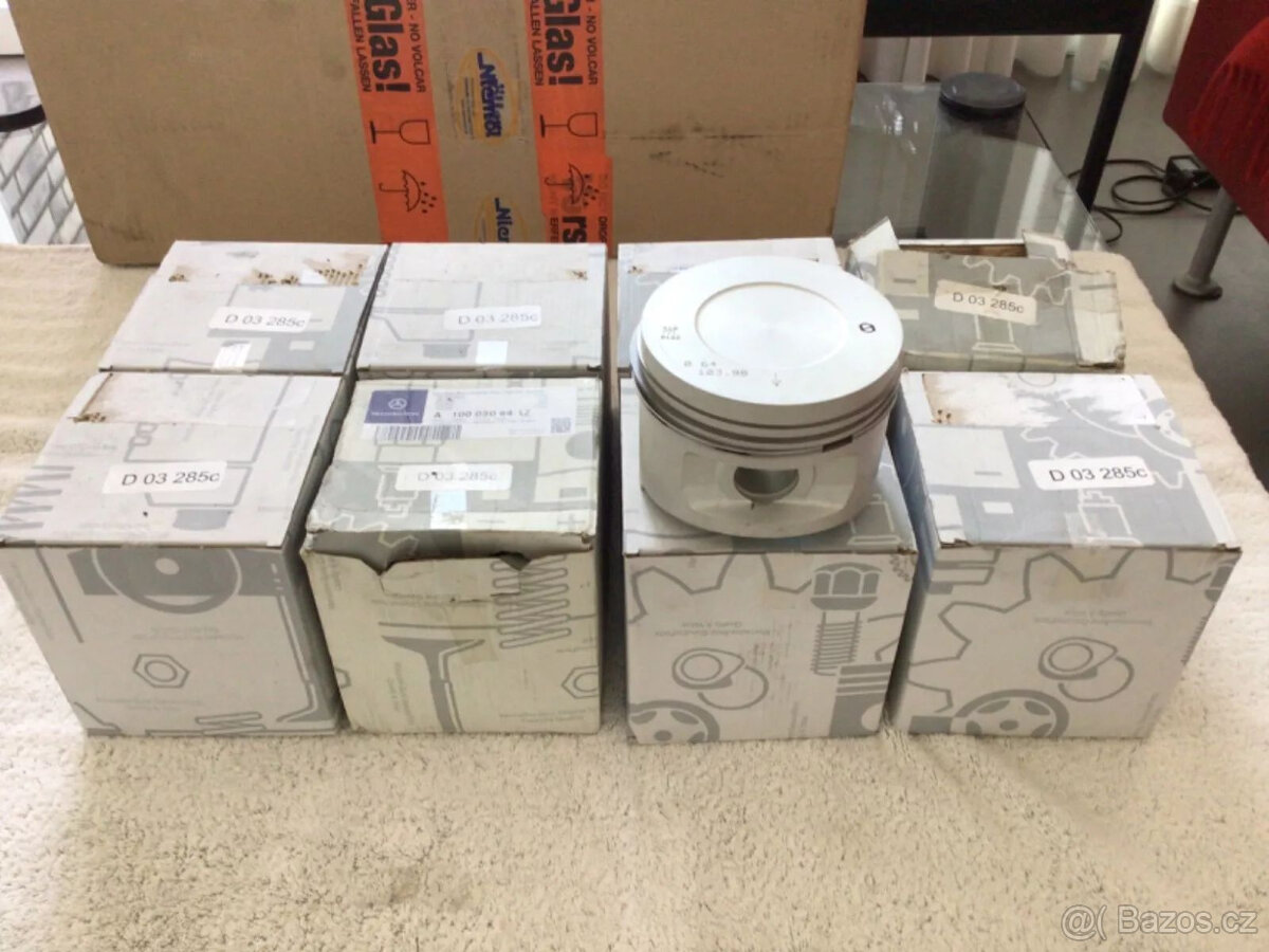 Mercedes W 109 300 SEL 6.3, W100, org.Mahle, 8 pístů 100 030 - 5