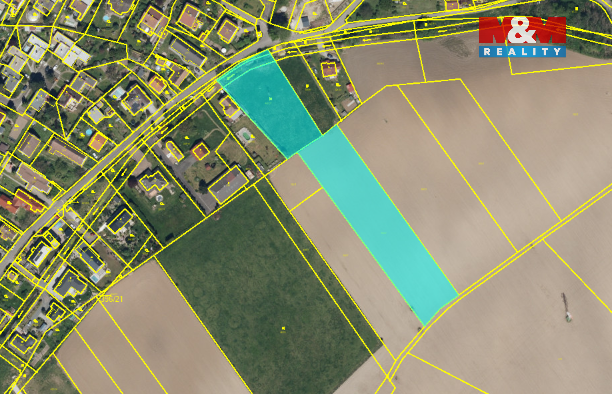 Prodej pozemku k bydlení, 8620 m², Ráby - 5