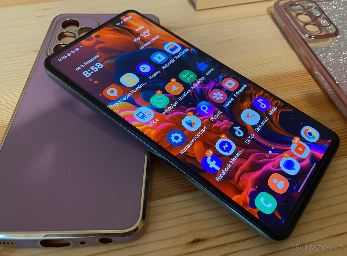 Samsung a52s 5G-6,5”120Hz,8x2,4GHz,6/128GB,64+12+5+5Mpx - 5