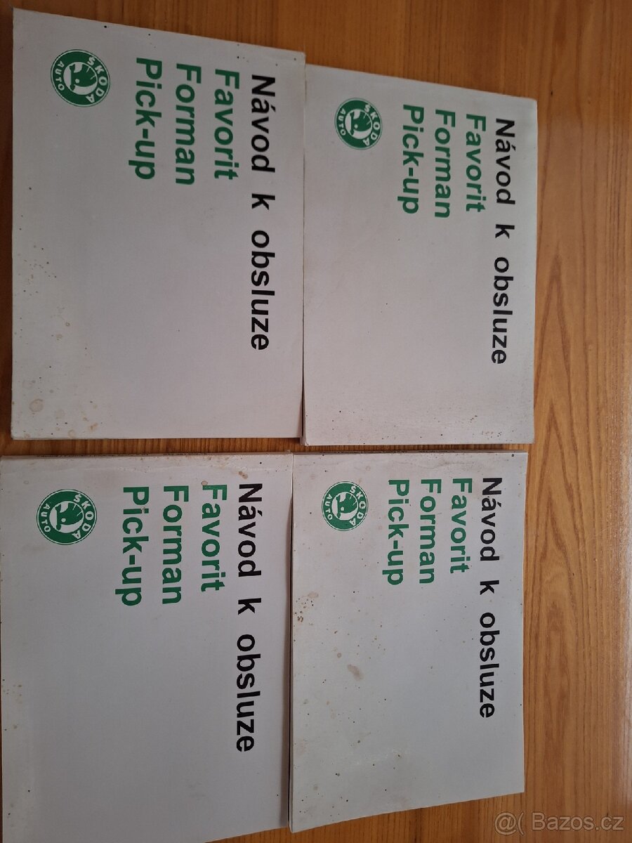 Nový návod k obsluze vozů Škoda Favorit/Forman/Pick-up - 5