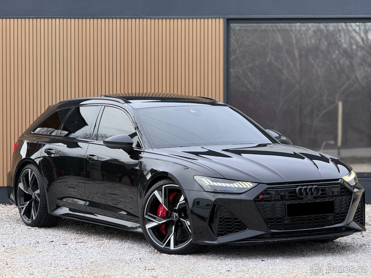 Audi RS6 Avant Ker. brzdy, Natáčanie, B&O, Pano, SoftClose - 5