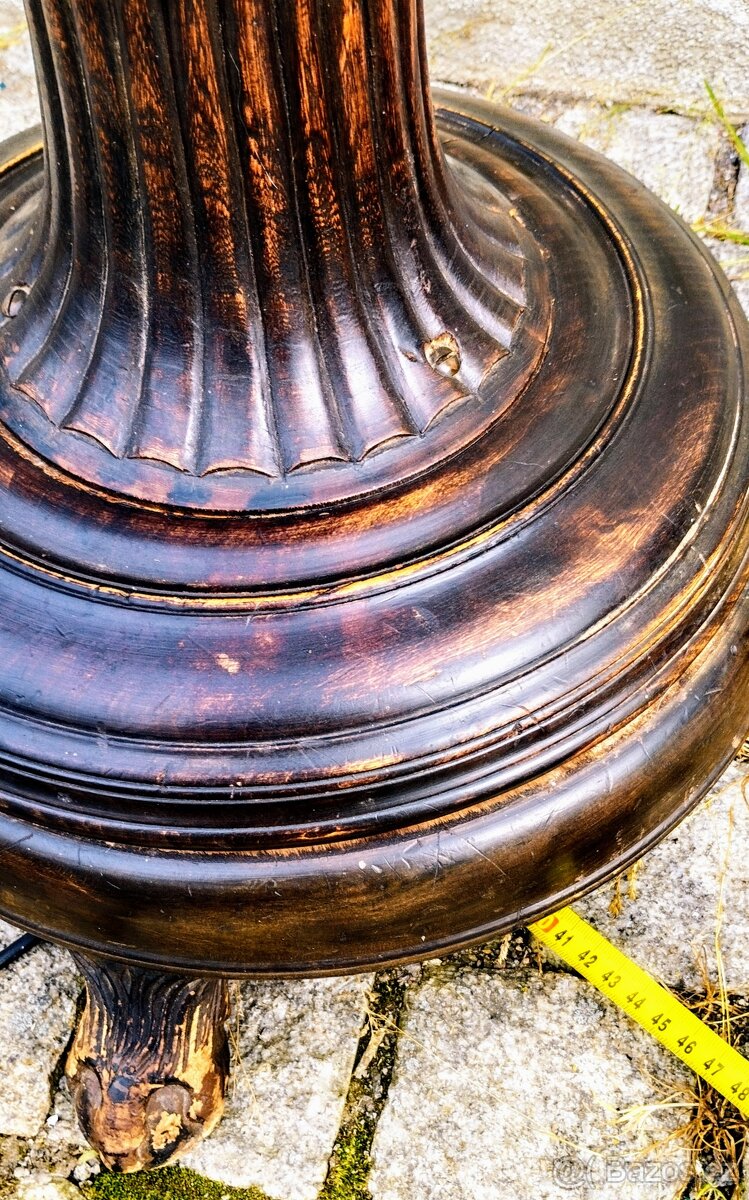 Starožitná podlahová lampa - 5