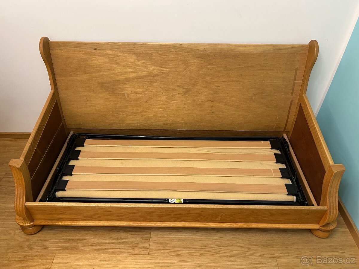 Kožená sedačka rozkládací - 5