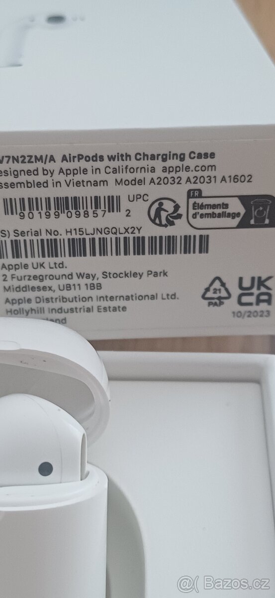 Airpods sluchátka - 5