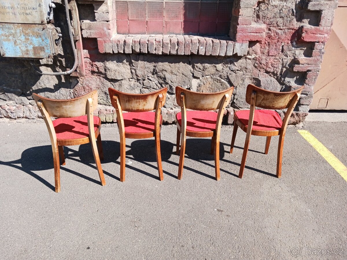 Staré kuchyňské židle Thonet - 5