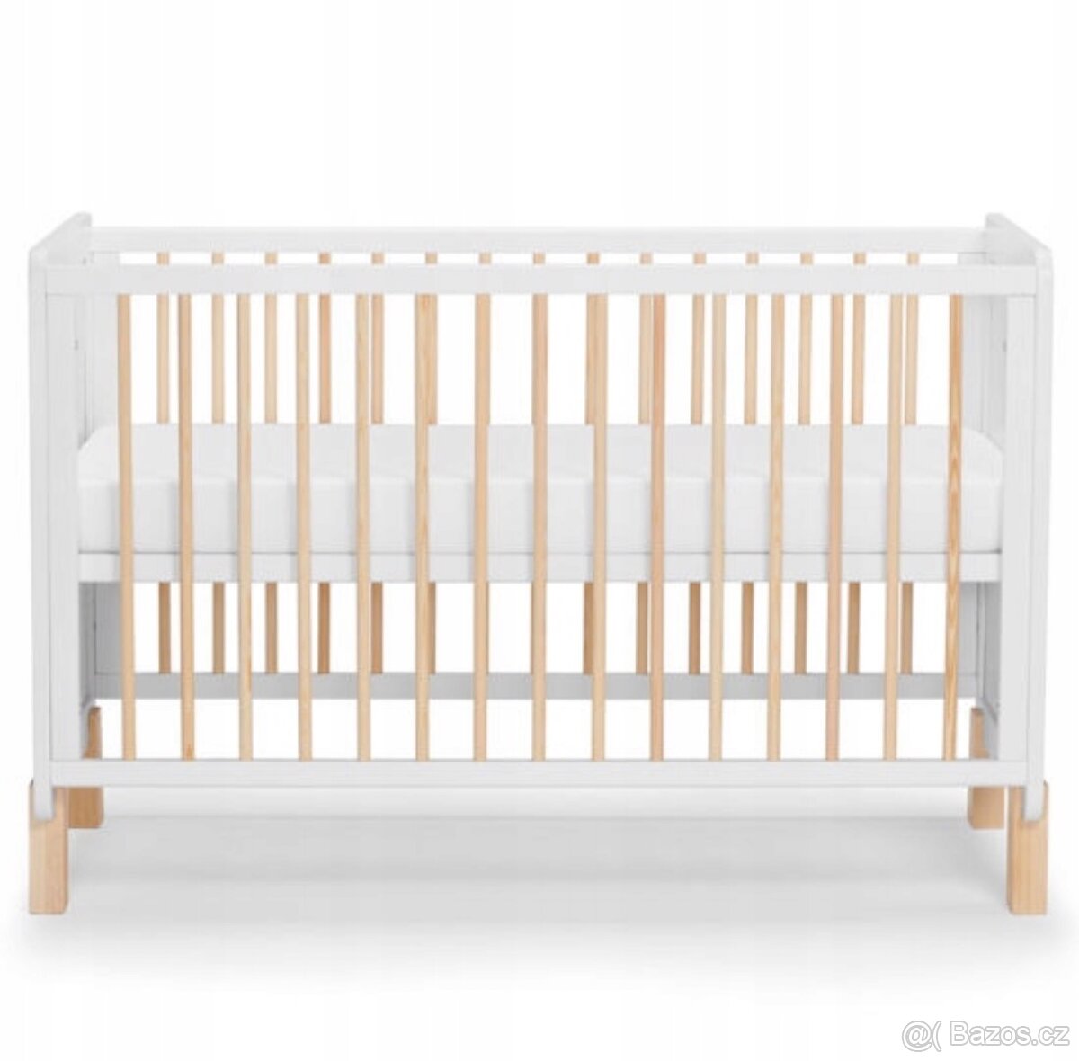 Kinderkraft Dřevěná postýlka - 5