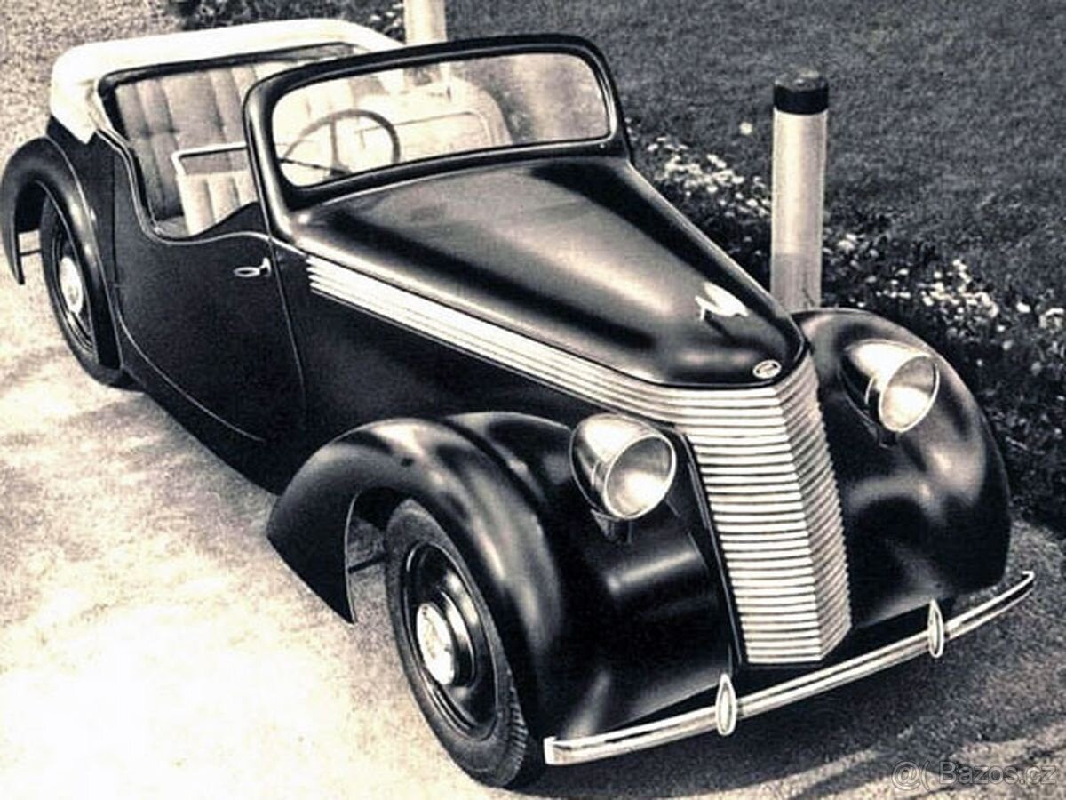 Znak - emblém vlaštovka JAWA MINOR 30.léta - 5