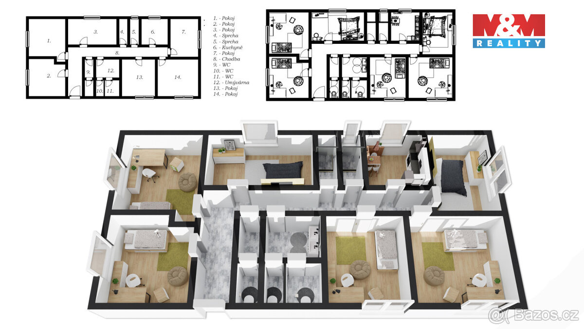 Prodej nájemního domu, 120 m², Skuhrov nad Bělou - 5