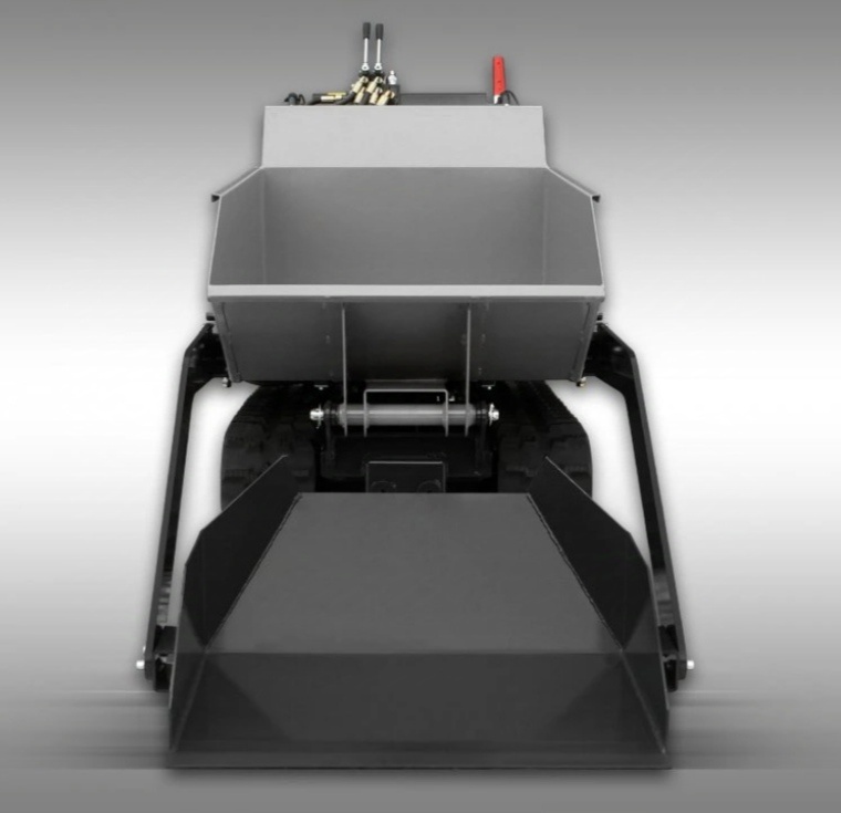 dumper s lopatou, pásový dumper, nakládací dumper - 5