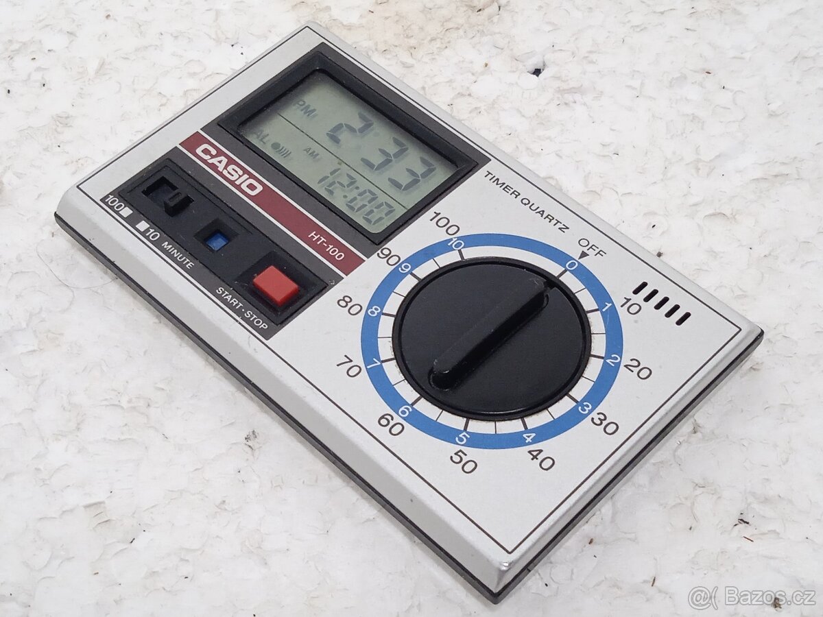 Casio HT-100 - retro kuchyňská minutka Japan - 5