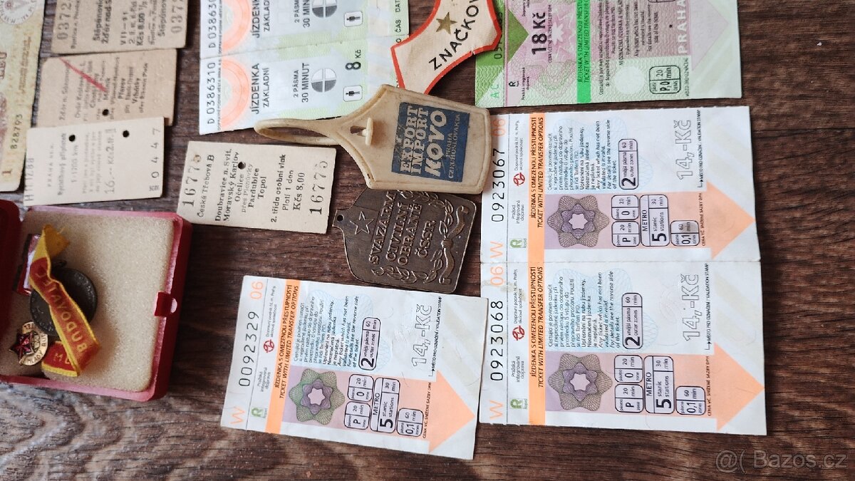 Plaketa, bankovky atd. - 5