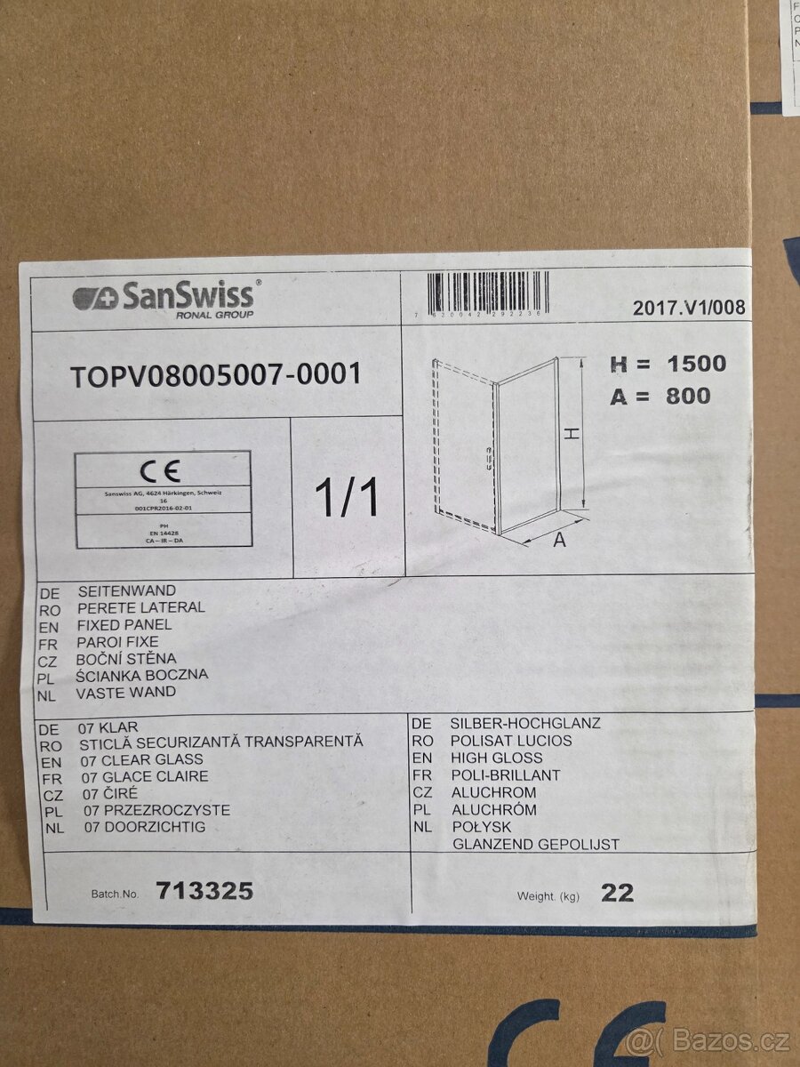 Vanová zástěna-RONAL - 5