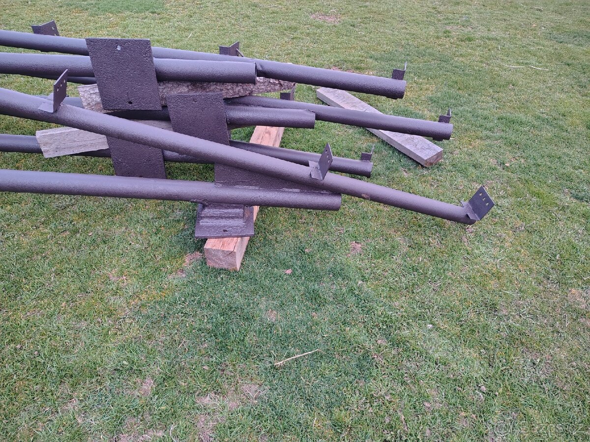 Ocelová konstrukce haly, nosníky, - 5