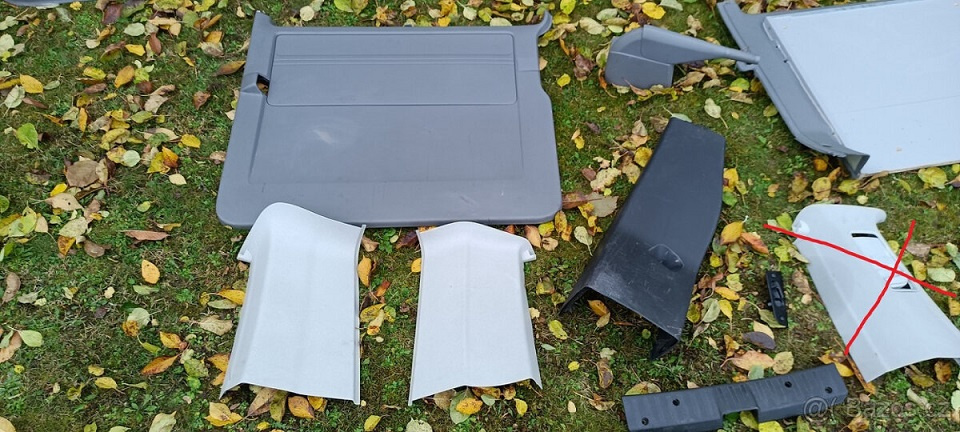 VW Caravelle, Transporter T5, T5.1, , Multivan, tapecírung - - 5