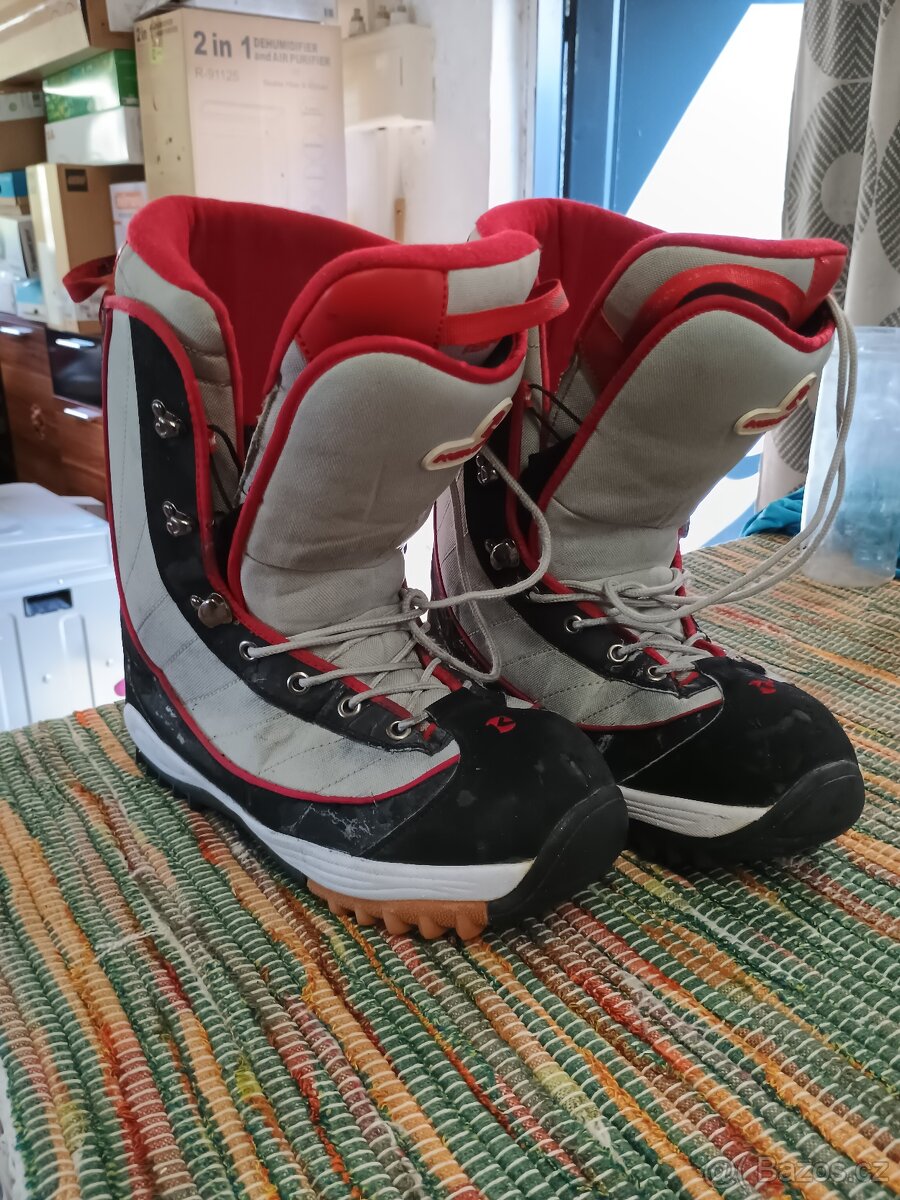 Snowboard Rossignol + boty Kemper - 5