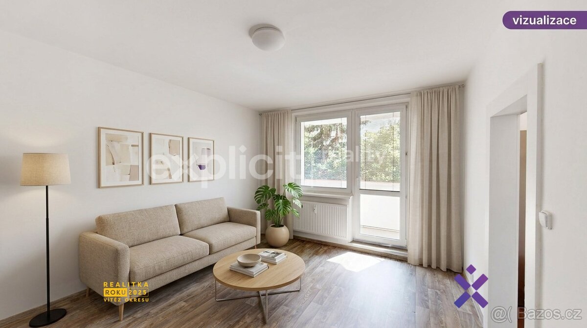 Prodej bytu 2+1 49 m² - Smetanova, Otrokovice, ev.č. 02889 - 5