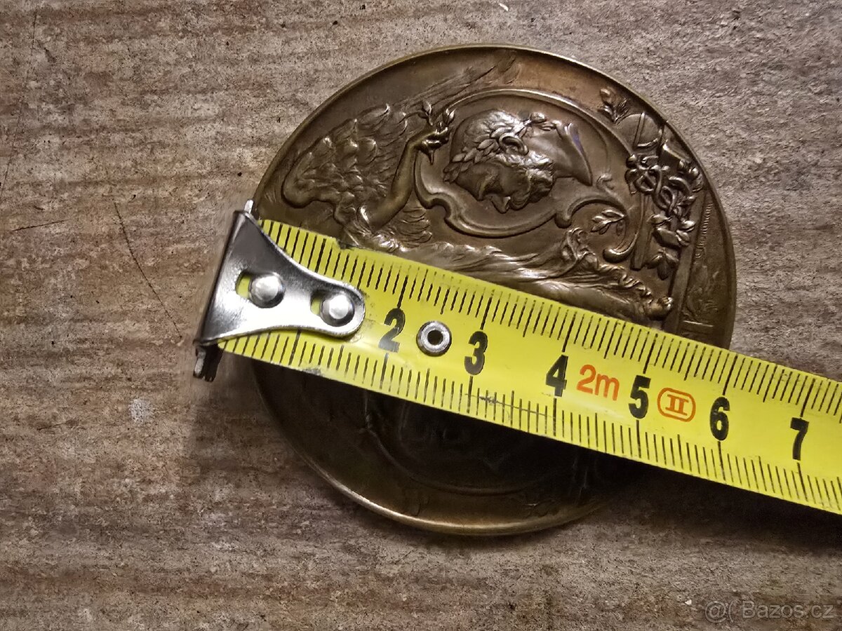 FRANTIŠEK JOSEF VELKÁ MEDAILE RAKOUSKO-UHERSKO - 5