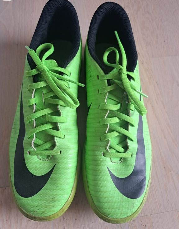Nike Mercurial X zelené sálovky velikost 43 - 5