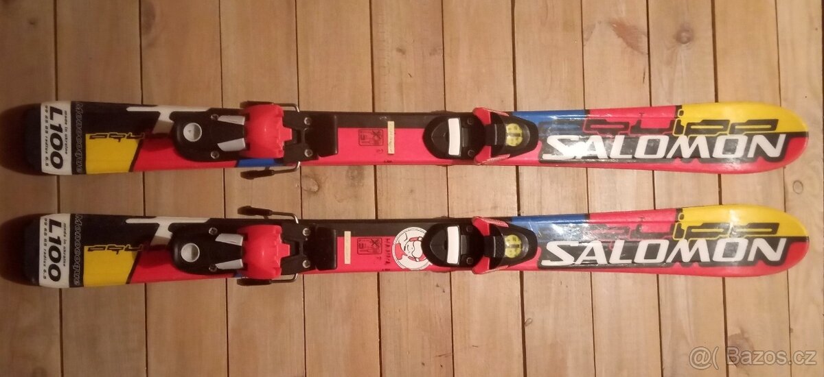 Dětské lyže Rossignol, Salomon, Tecno... 75, 90, 100, 110 cm - 5