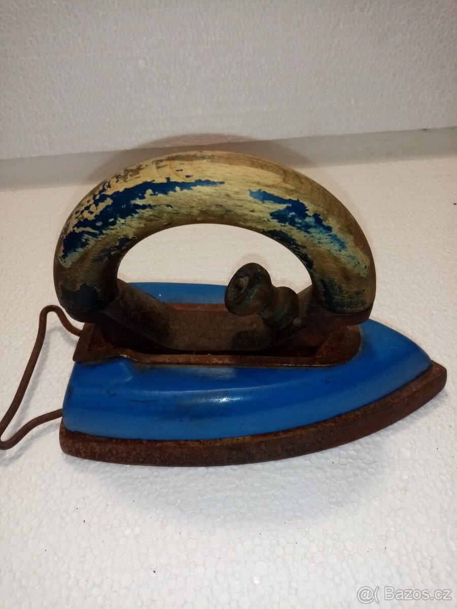 Starožitna retro žehlička 5 - 5