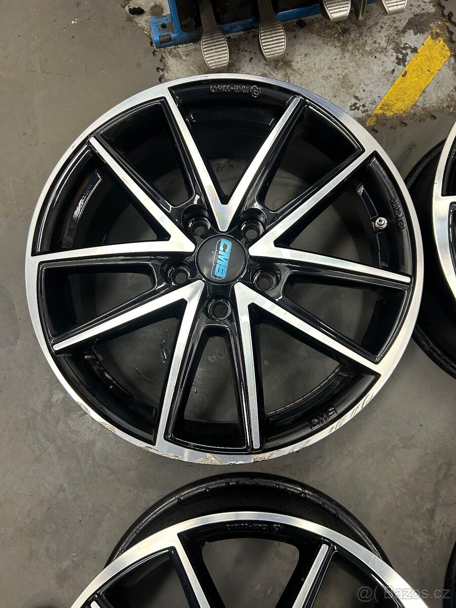 Prodám sadu alu r17 5x114,3 CMS - 5