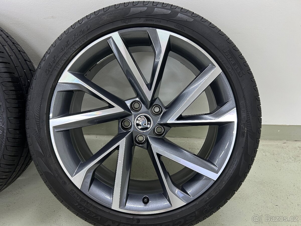 TOP letní originál al sada Škoda Kodiaq Vega 5x112 - 5
