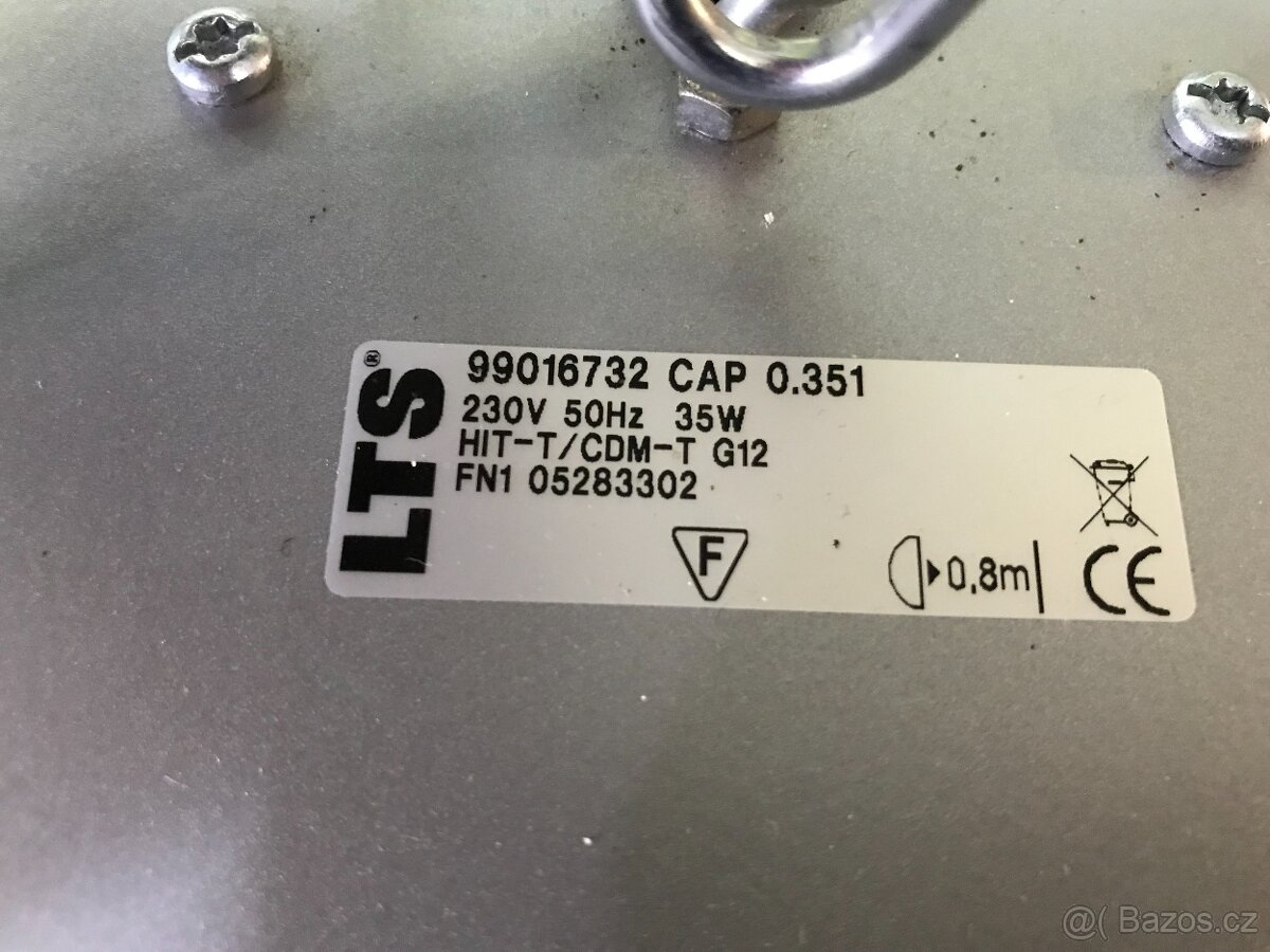 4ks ZÁVĚSNÁ SVÍTÍDLA LTS/35W VÝBOJKOVÉ- patice G12 - 5