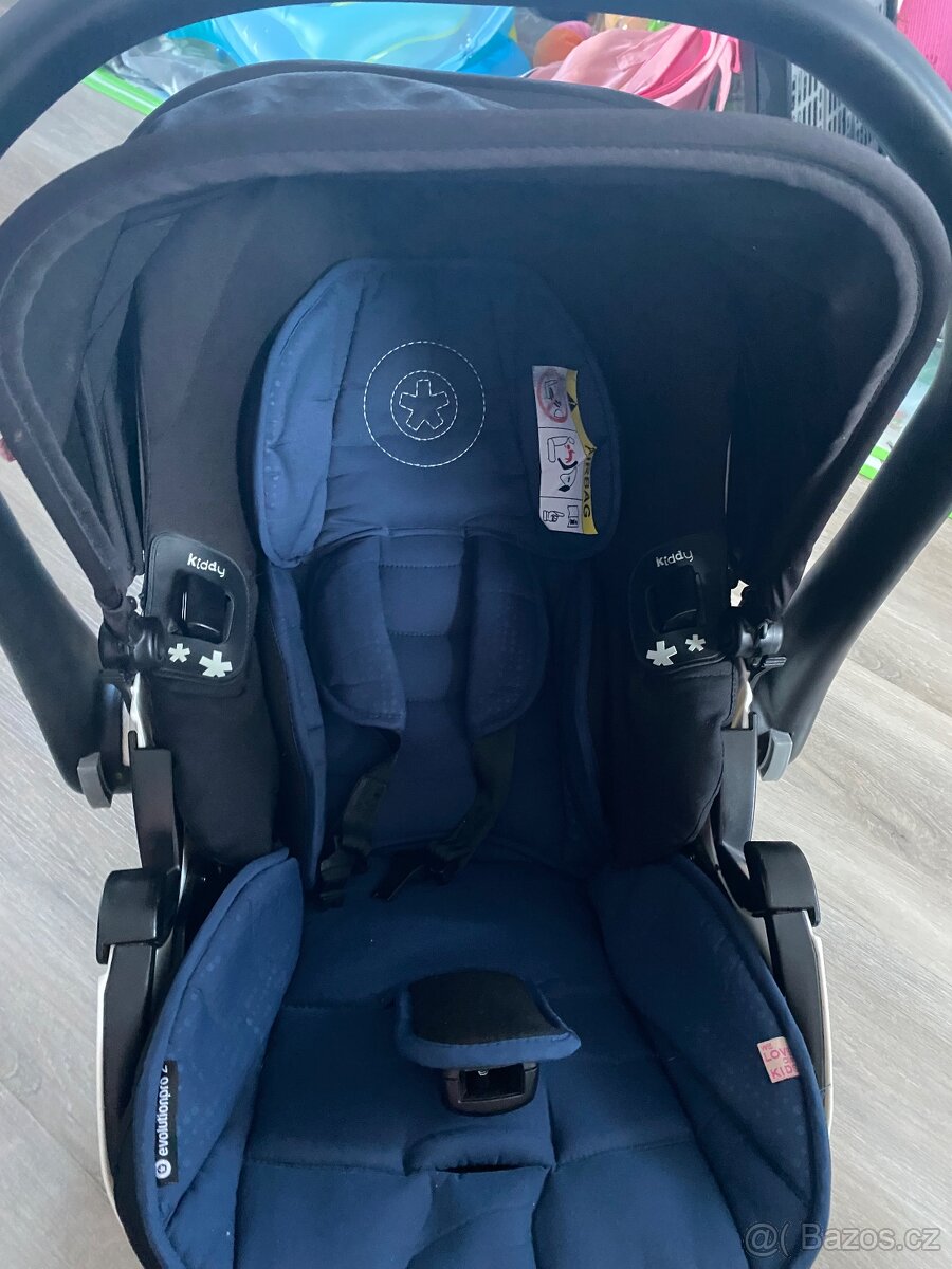 Vajíčko Kiddy a adaptéry na kočárek - 5